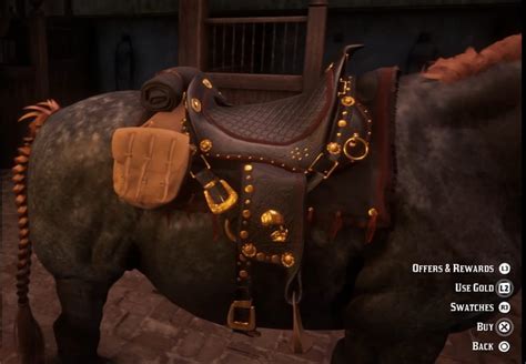 rdr2 best saddle and stirrups.